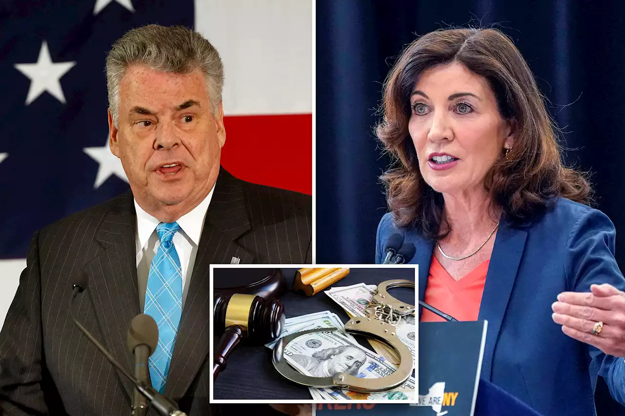 Ex-Rep. Peter King rips Hochul on bail reform, says she’s in ‘surrender’ mode