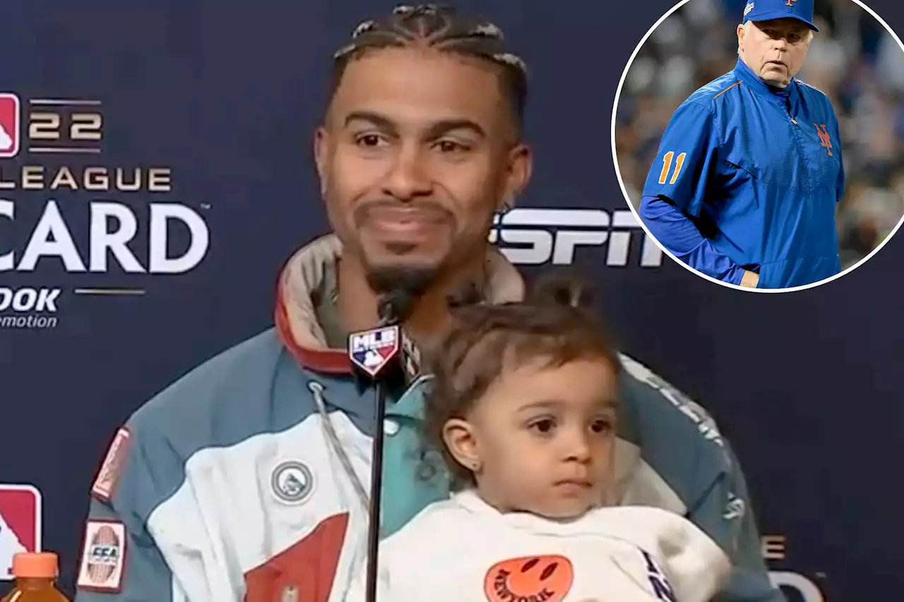 Francisco Lindor’s daughter, Kalina, calls for Buck Showalter in adorable Mets moment