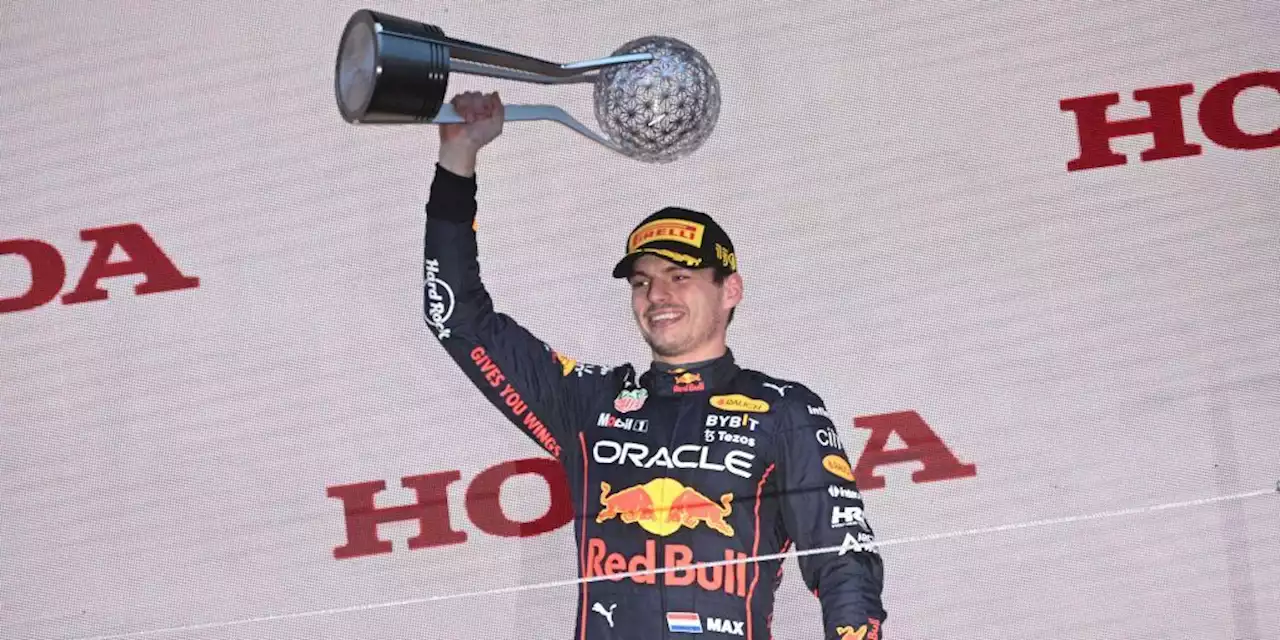 Max Verstappen Wins Rain-Shortened Japanese Grand Prix, Secures Second Championship