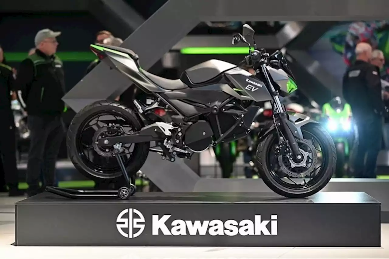 Kawasaki zeigt an Intermot Elektromotorrad-Prototyp