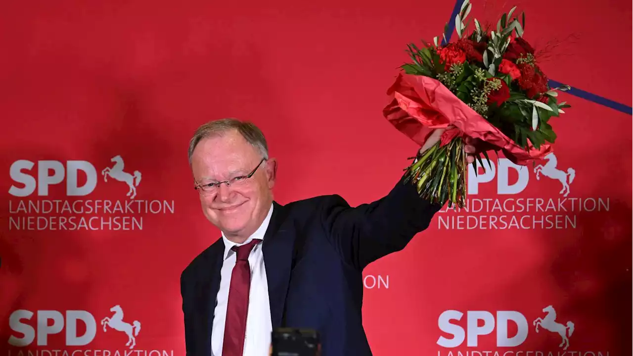 SPD feiert Wahlsieg in Niedersachsen: Mehrheit für Rot-Grün nach ersten Hochrechnungen