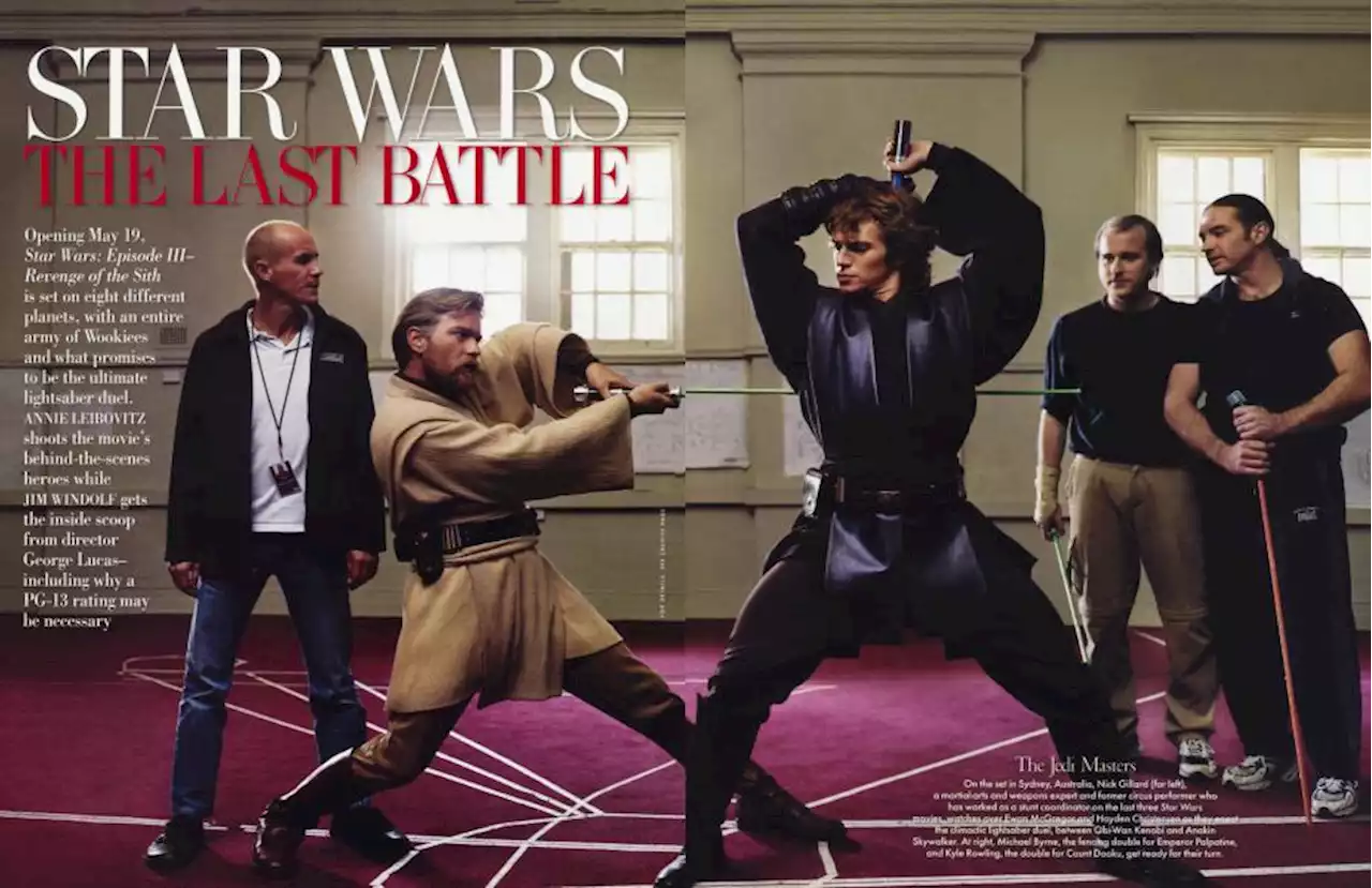 STAR WARS: THE LAST BATTLE | Vanity Fair | February 2005