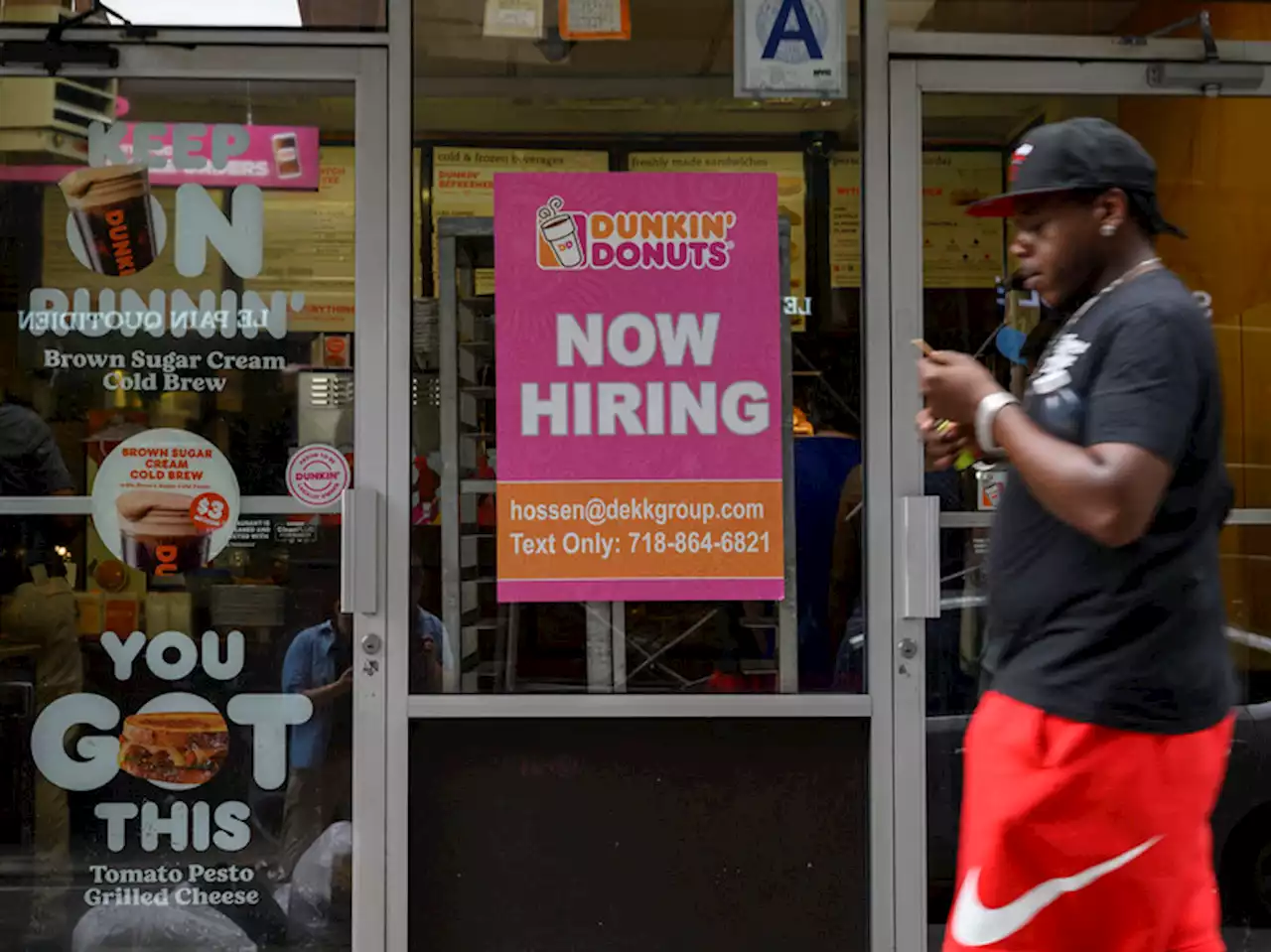 Stocks sink despite Friday's report that hiring cooled in September