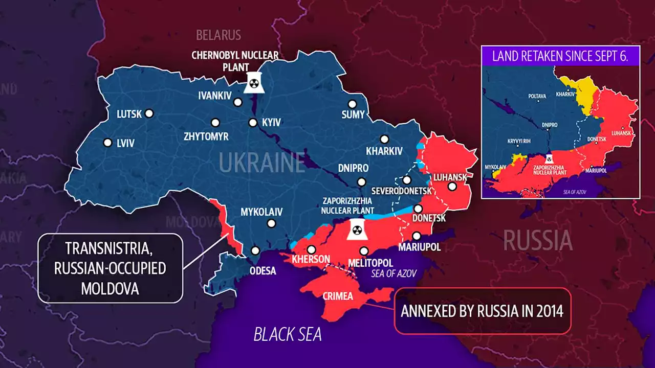 Ukraine-Russia war: the latest maps and key developments