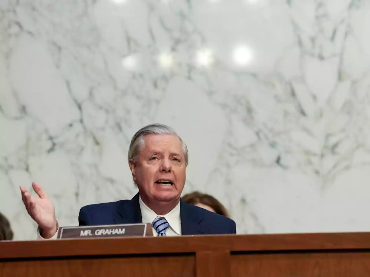 Lindsey Graham told an officer who was beaten with a flag pole during the Capitol attack that he should have shot rioters 'in the head,' new book reveals