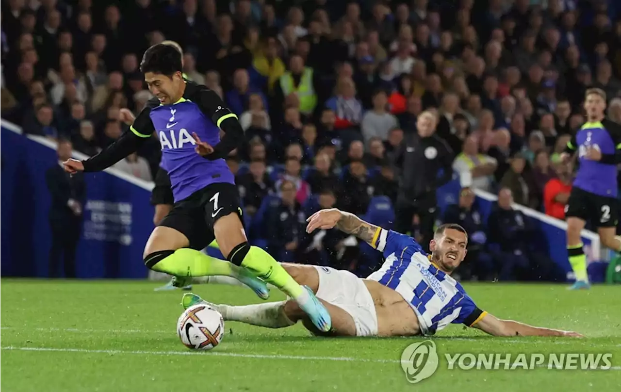 '시즌 2호 도움' 손흥민, 브라이턴전서 6∼7점대 평점 | 연합뉴스