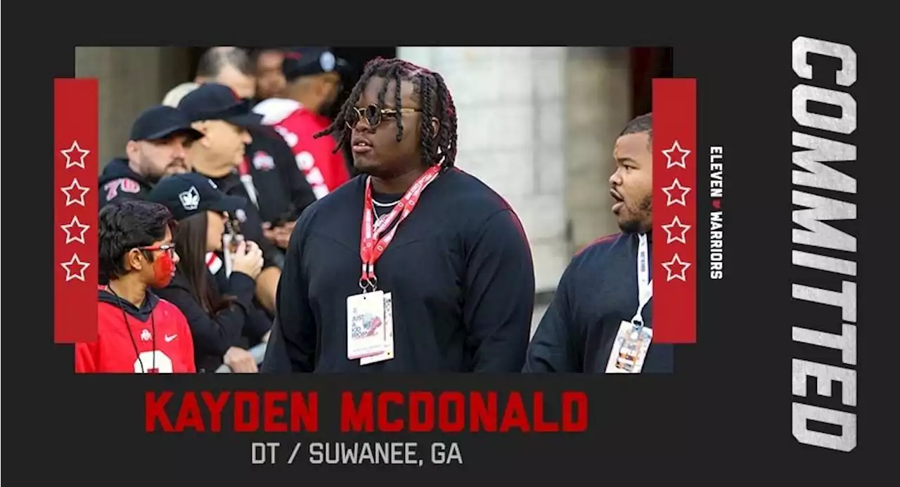 Four-star 2023 Defensive Tackle Kayden McDonald Commits to Ohio State