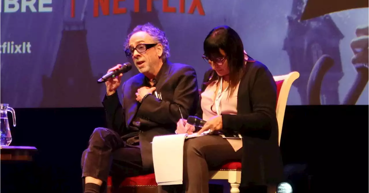 Tim Burton Discusses Wednesday During Lucca Comics & Games 2022