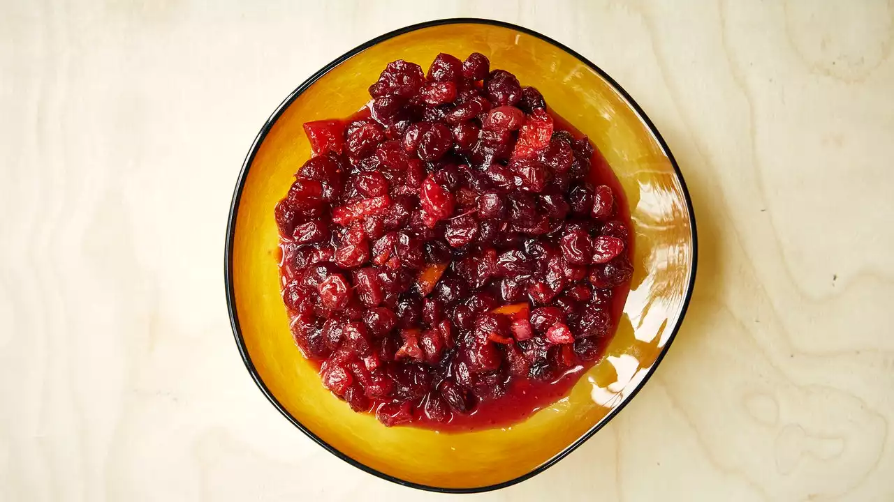 Cranberry Orange Sauce With Cinnamon