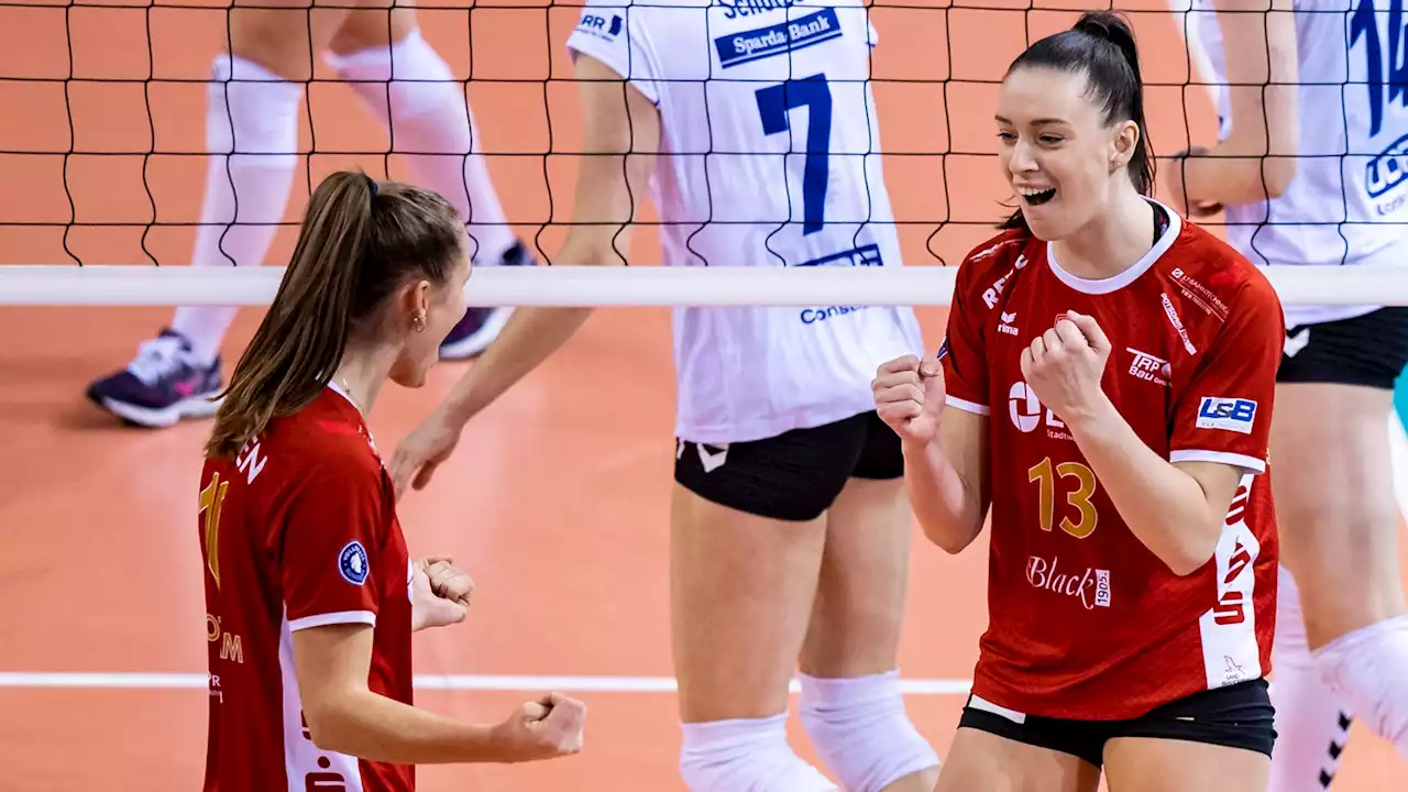 SC Potsdam holt Volleyball-Supercup gegen MTV Stuttgart