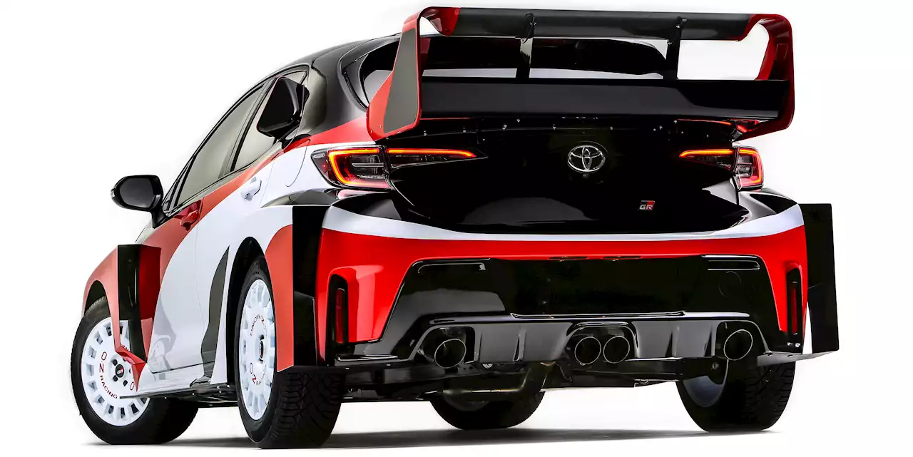 Toyota GR Corolla Rally Concept Looks the Part with Fender Flares, Giant Wing