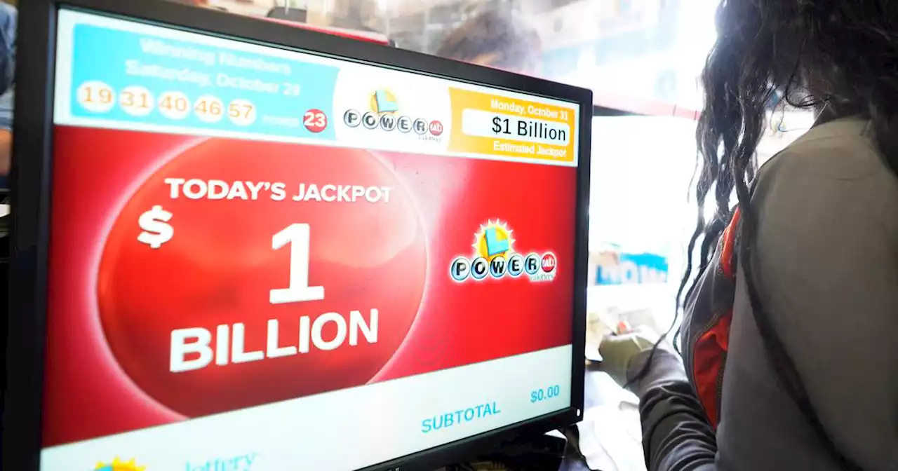 $1 billion Powerball jackpot up for grabs Monday night