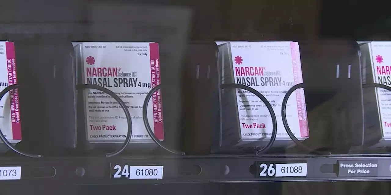 Narcan vending machines coming to Cuyahoga County