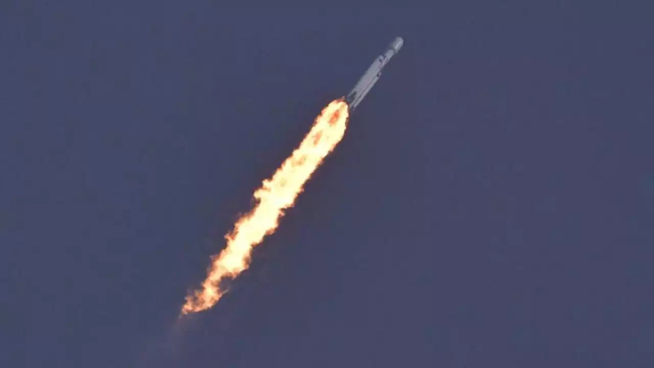 SpaceX's Falcon Heavy rocket, world's most powerful rocket, launches after three-year hiatus | CNN Business