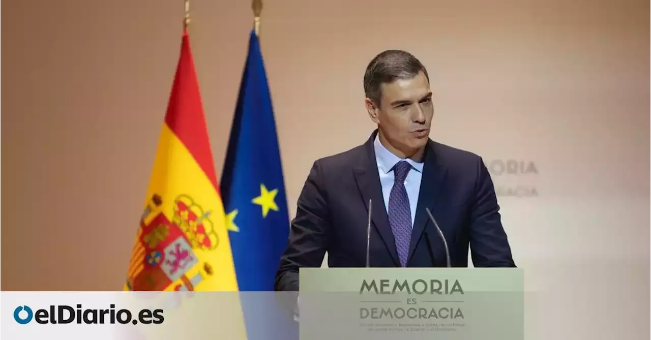 Sánchez, En El Acto De Las Víctimas De La Dictadura: 'El Auge ...