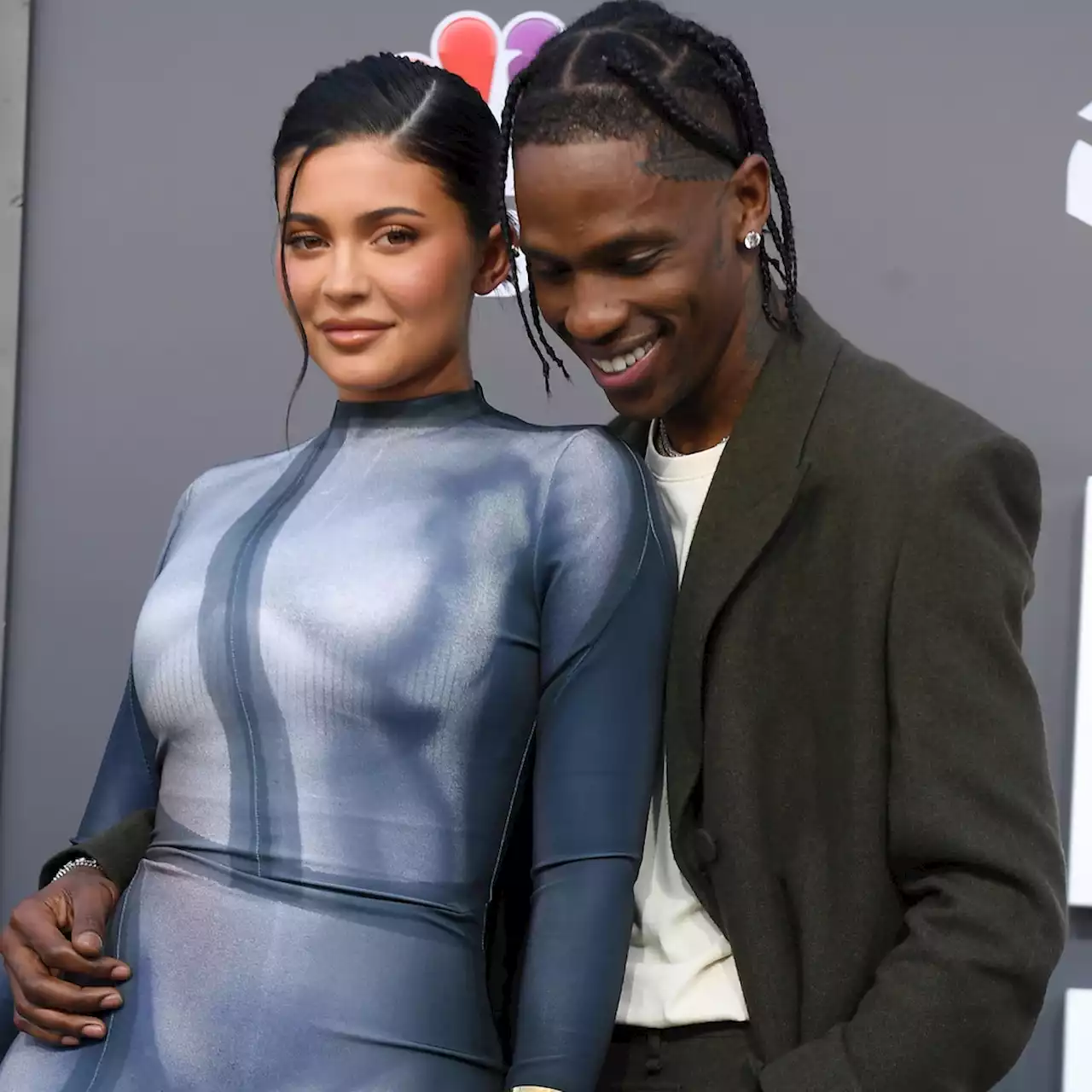 See Kylie Jenner and Travis Scott’s Angelic Family Photo With Stormi and Baby Boy - E! Online