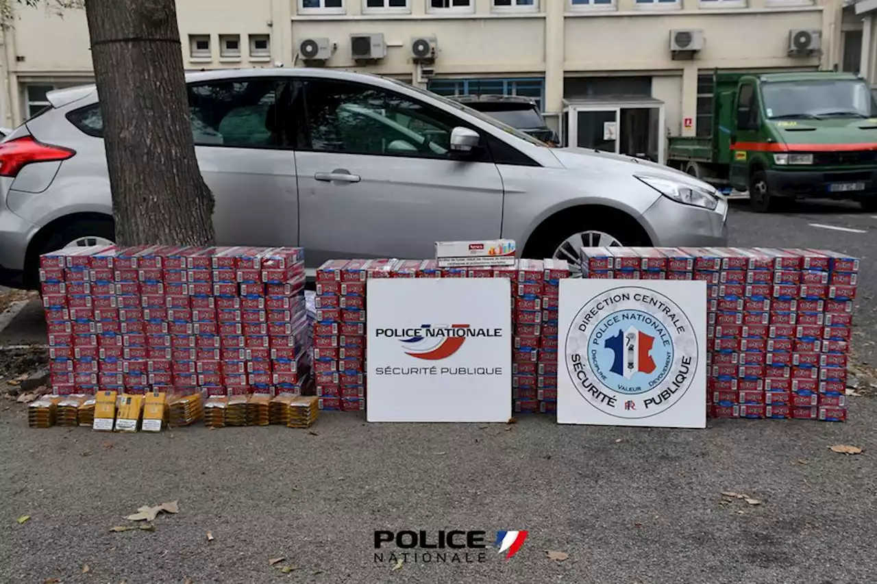 Trafic de cigarettes : 350 cartouches en provenance d'Andorre saisies par les gendarmes mobiles à Perpignan