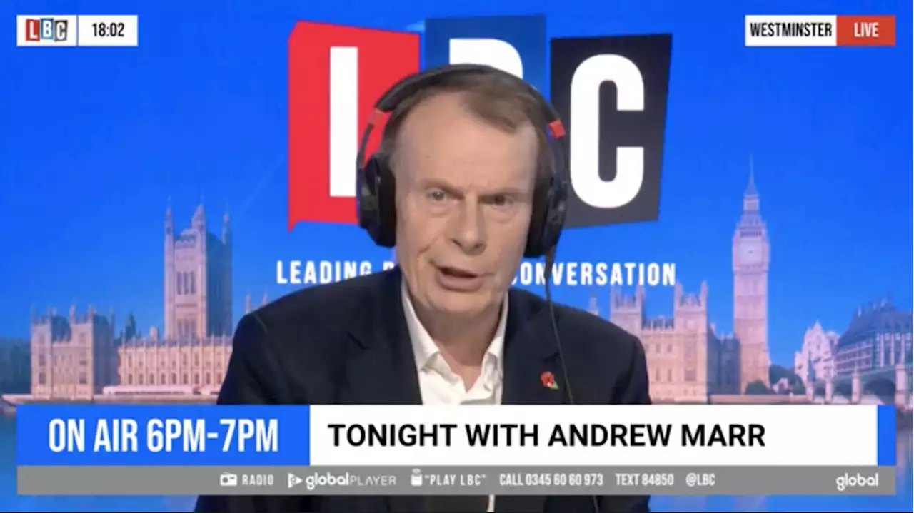 Andrew Marr says two different sides of parliament are on show as Matt Hancock goes on I'm A Celebrity, others discuss 'deeply serious' issues