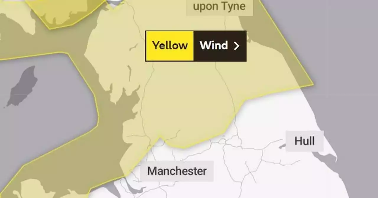 Met Office extends wind weather warning for North West