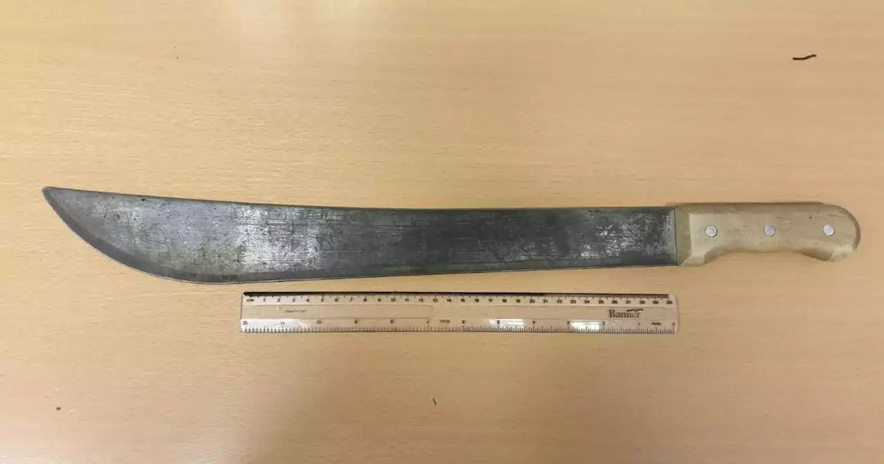 Police arrest man carrying huge machete at Manchester Victoria station