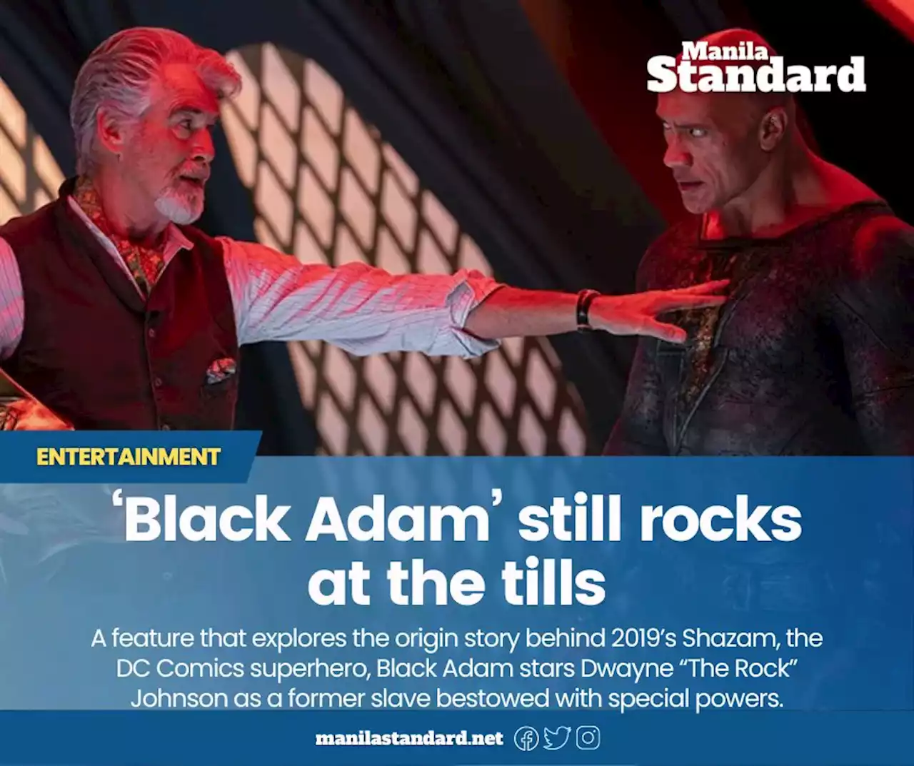 ‘Black Adam’ still rocks at the tills