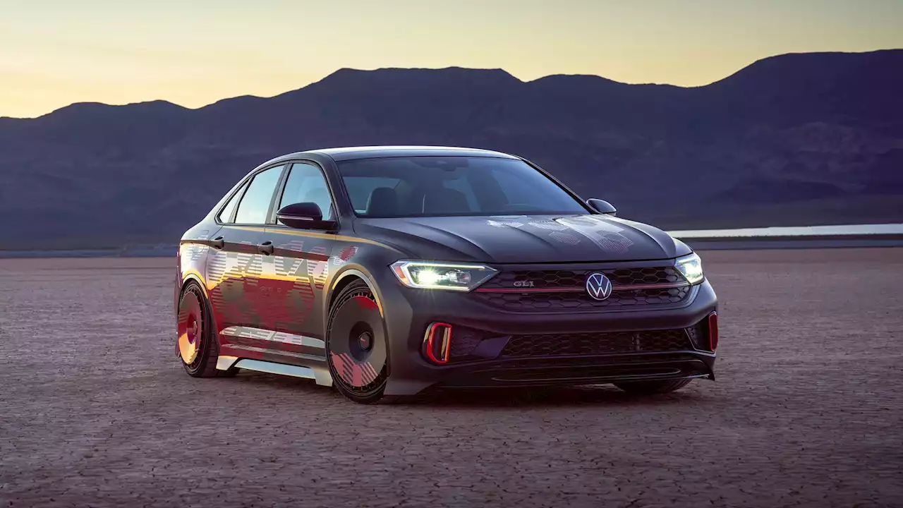 2022 Volkswagen Jetta GLI Performance Concept Brings Touring Car Vibes to the Street