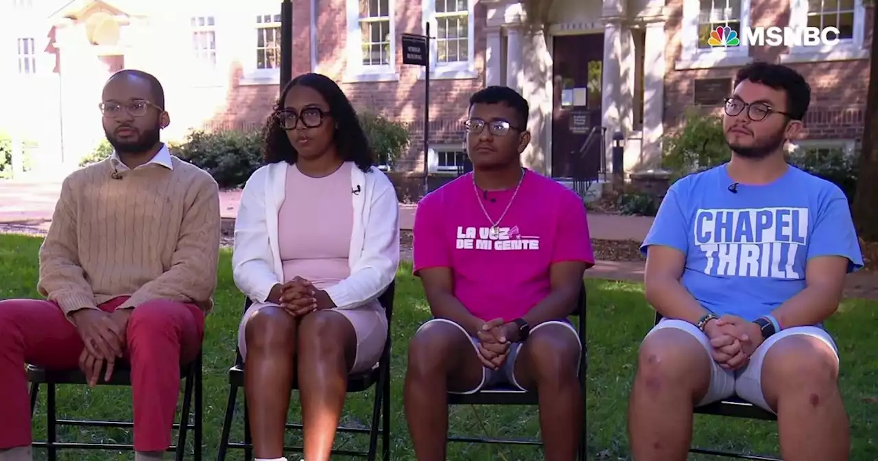 North Carolina students weigh in on affirmative action as Supreme Court hears cases