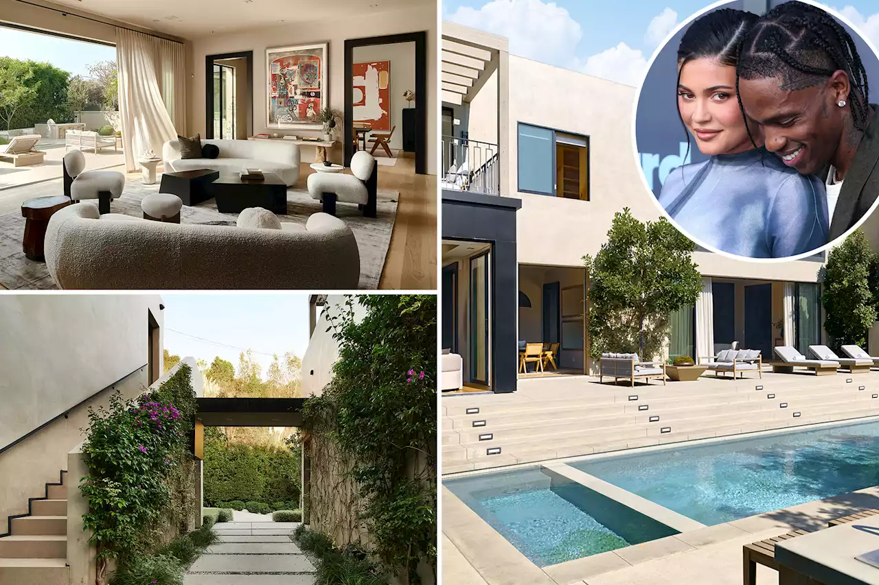 Kylie Jenner and Travis Scott list their first shared home for $21.9M