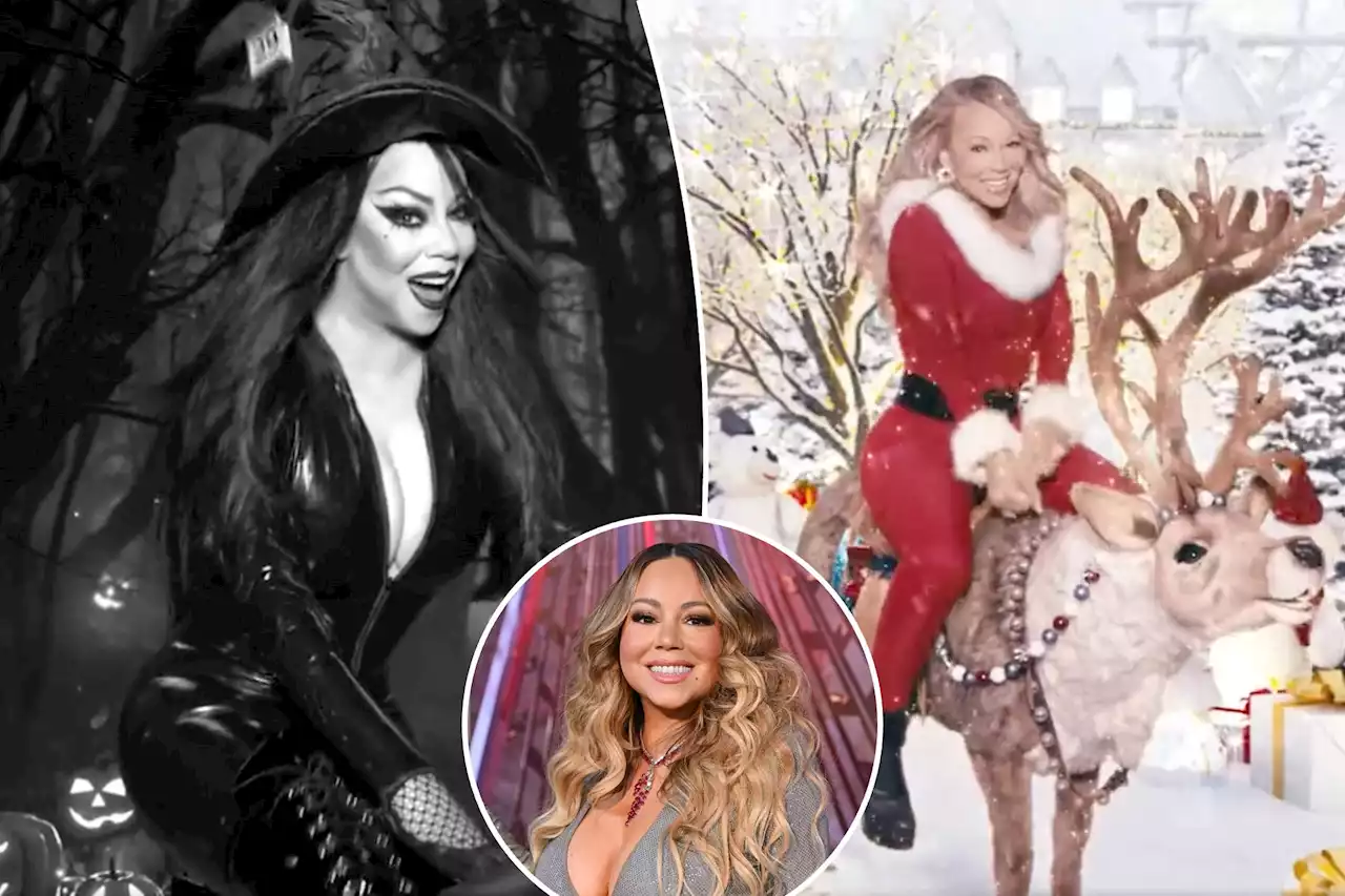 Mariah Carey declares Halloween is officially over as she gets into Christmas spirit: ‘It’s time’