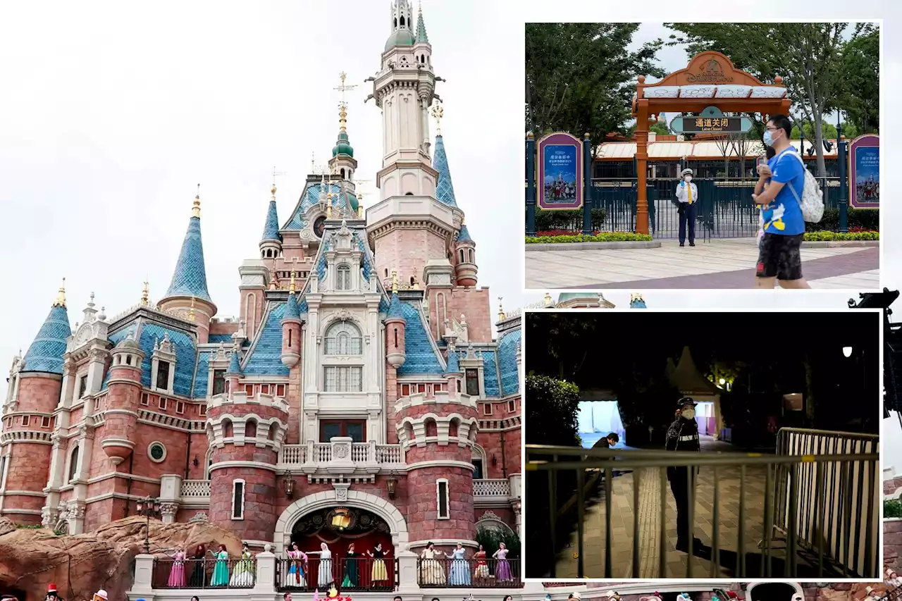 Shanghai Disneyland abruptly shuts over COVID, trapping visitors inside park