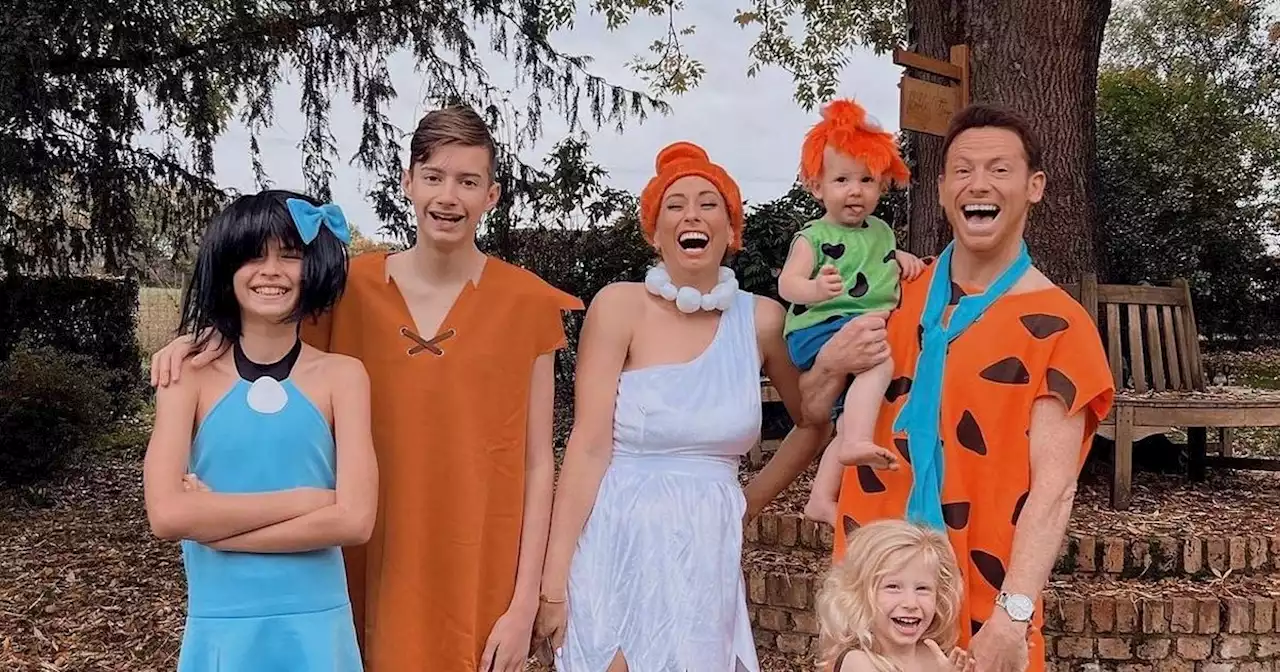 Stacey Solomon's son Leighton steals the show as Betty in family's fancy dress