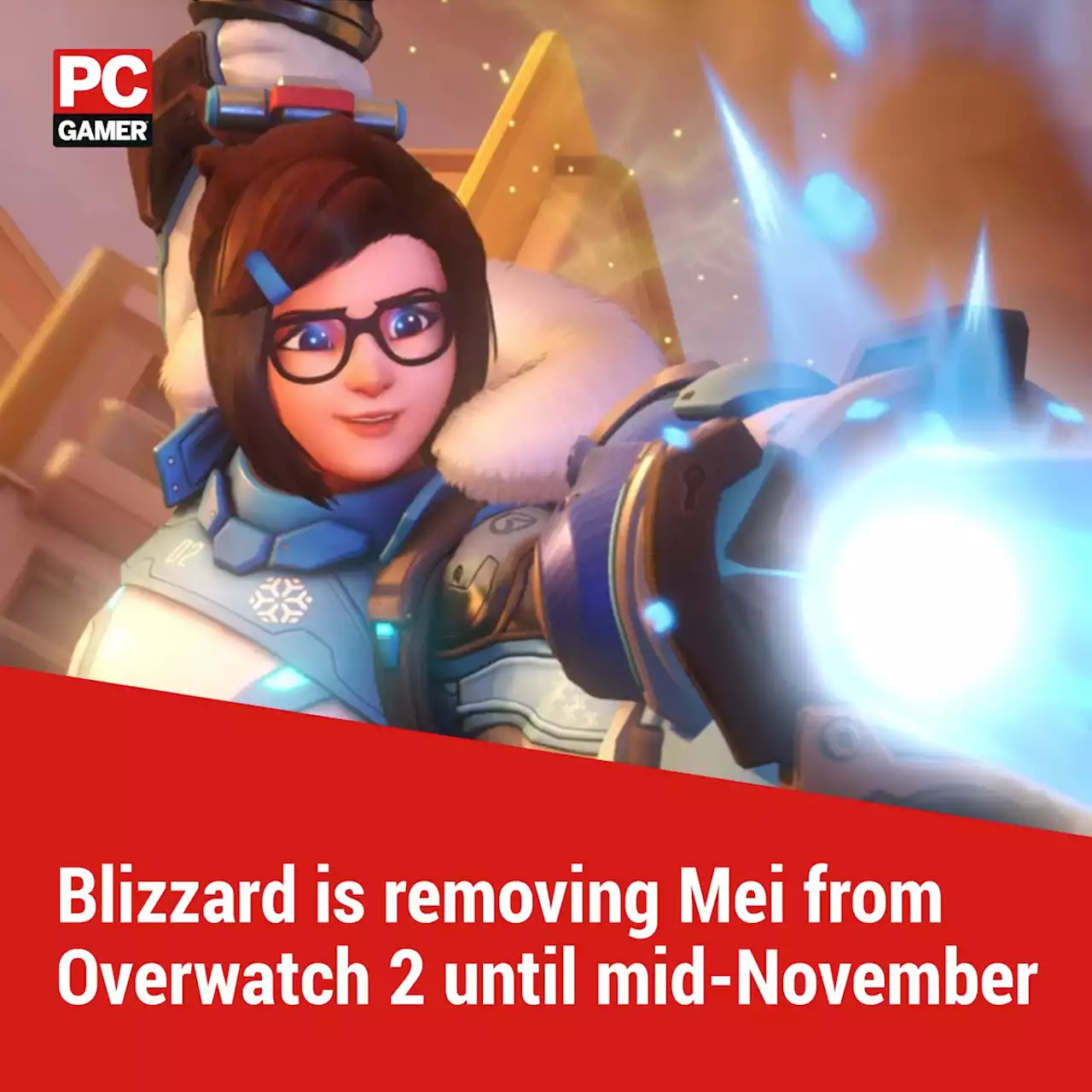 Blizzard is removing Mei from Overwatch 2 until mid-November