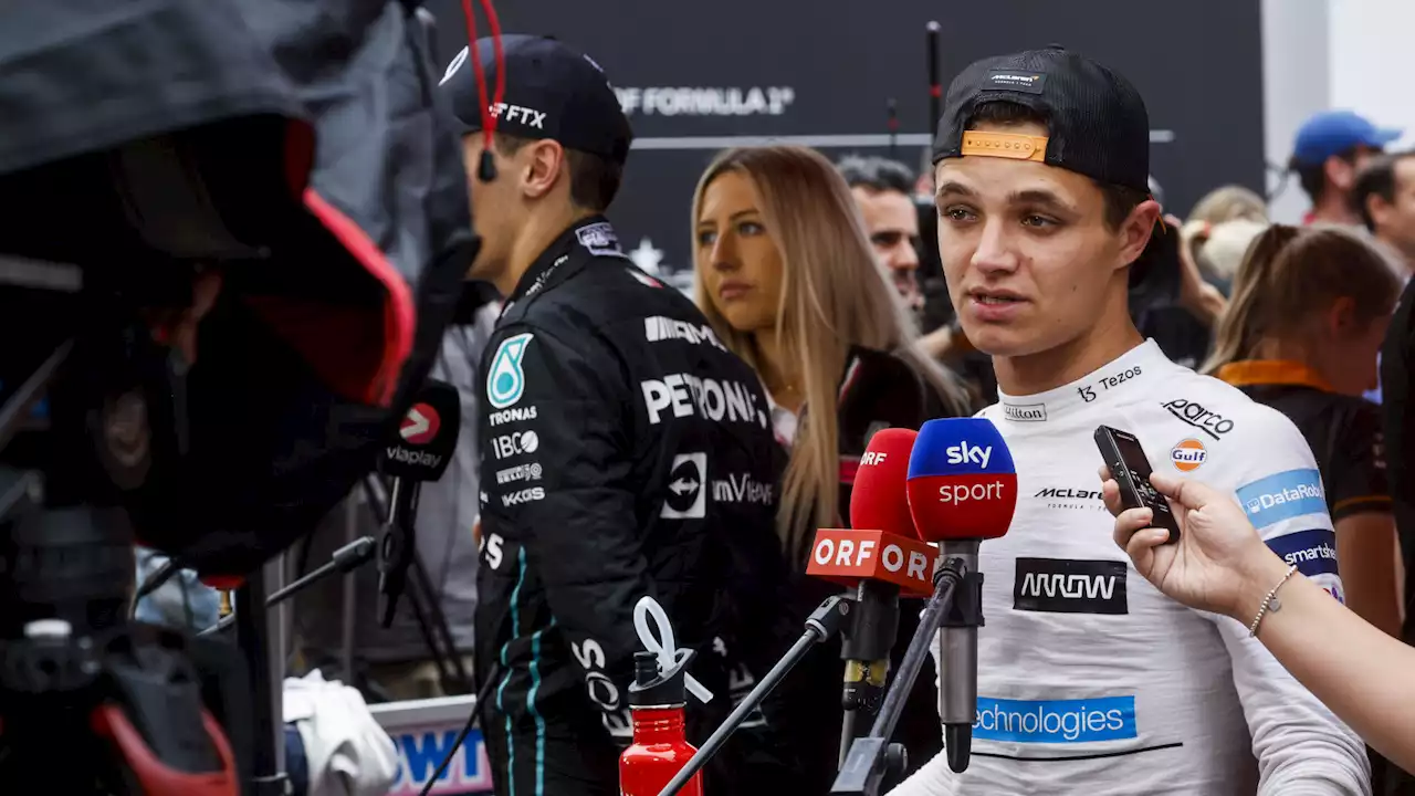 Lando Norris tells Ted Kravitz after Mexican GP: 'You should try driving, mate!'