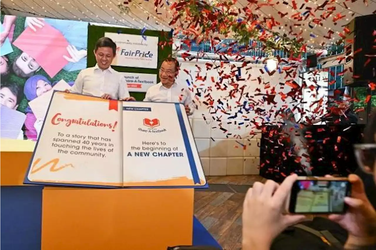 FairPrice marks 40 years of distributing used textbooks to needy families