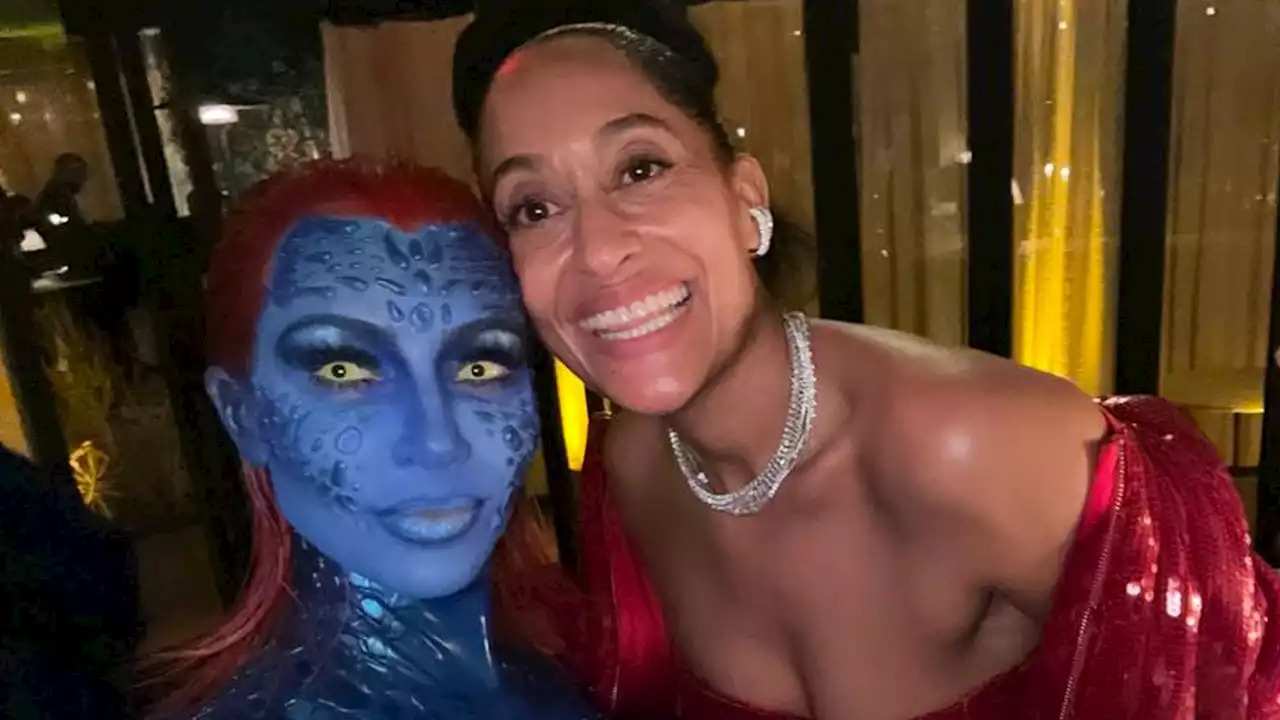 Kim Kardashian Just Made This Blunder At Tracee Ellis Ross's Birthday Party