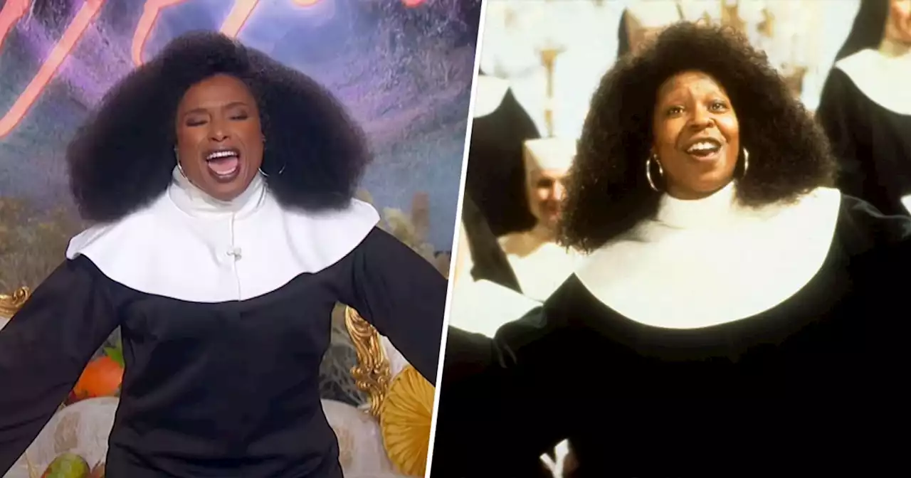 Jennifer Hudson is back in the habit with ‘Sister Act’ tribute for Halloween