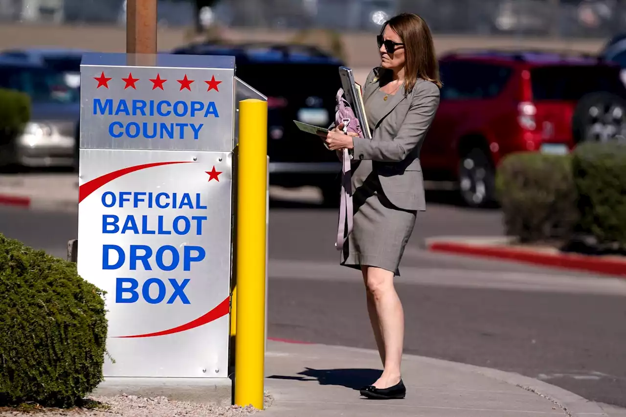 Justice Dept. says ballot drop box monitoring in Ariz. is likely illegal