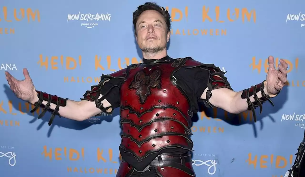 Fresh off Twitter acquisition, Musk suits up for Halloween