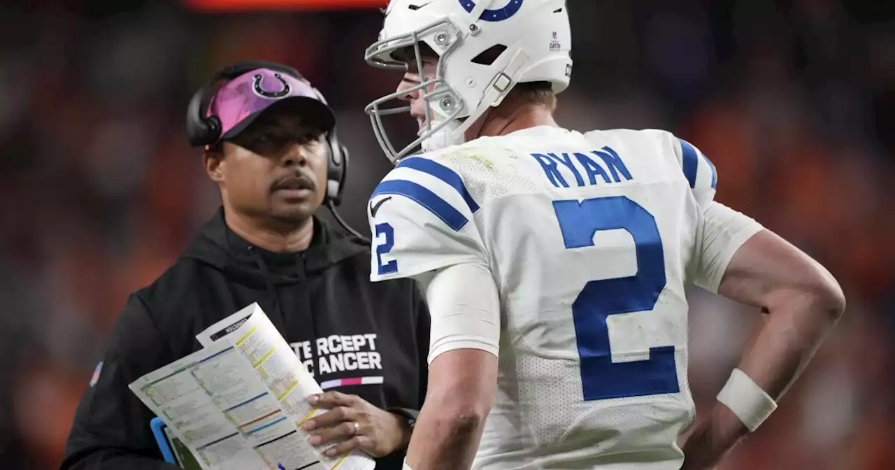 Colts fire offensive coordinator Marcus Brady