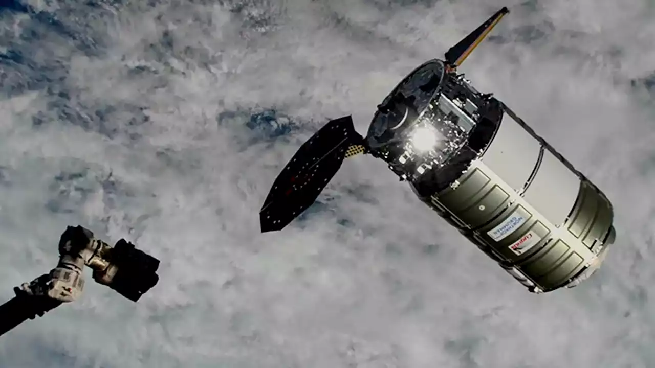 Cargo ship reaches space station despite jammed solar panel