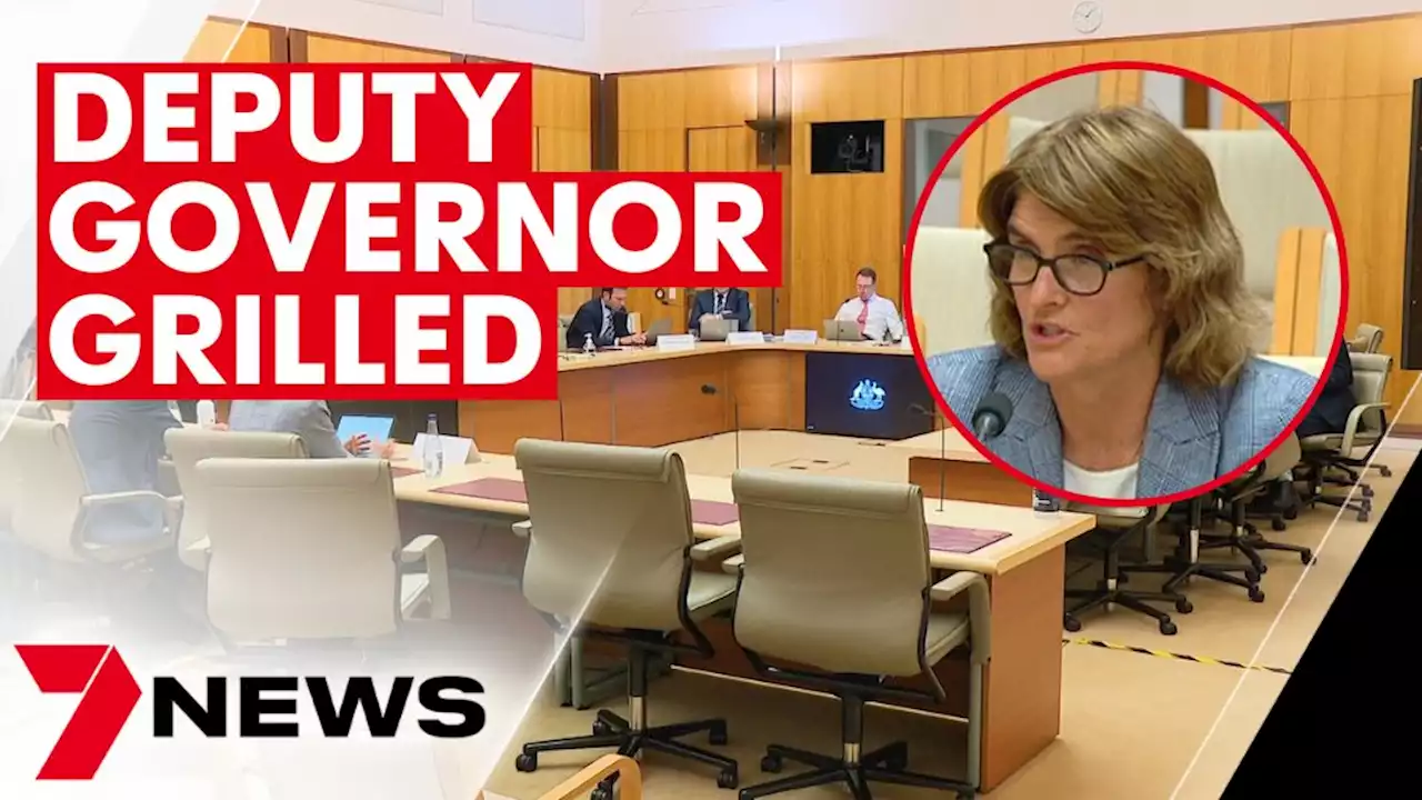 Michele Bullock grilled in parliament over Reserve Bank's decision to raise interest rates | 7NEWS