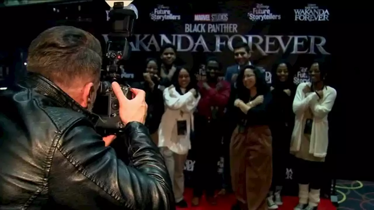 Bronx's Ghetto Film School students get special early screening of 'Black Panther: Wakanda Forever'