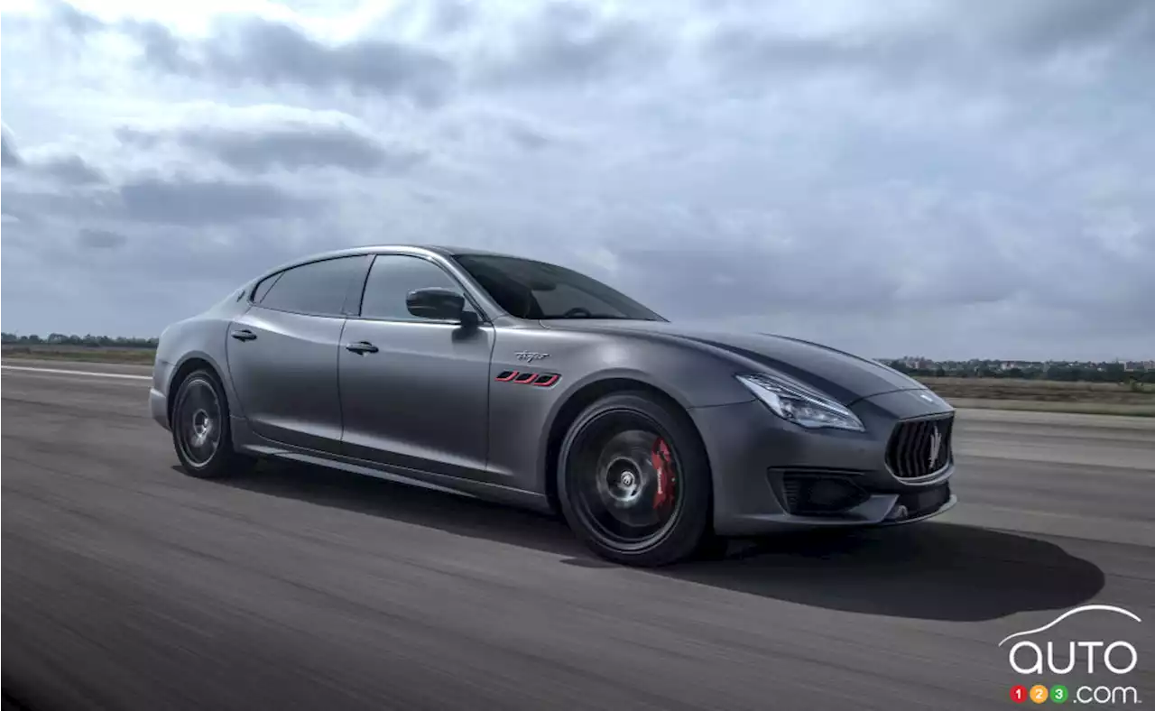 La Maserati Quattroporte sera tout électrique en 2024 | Actualités automobile | Auto123