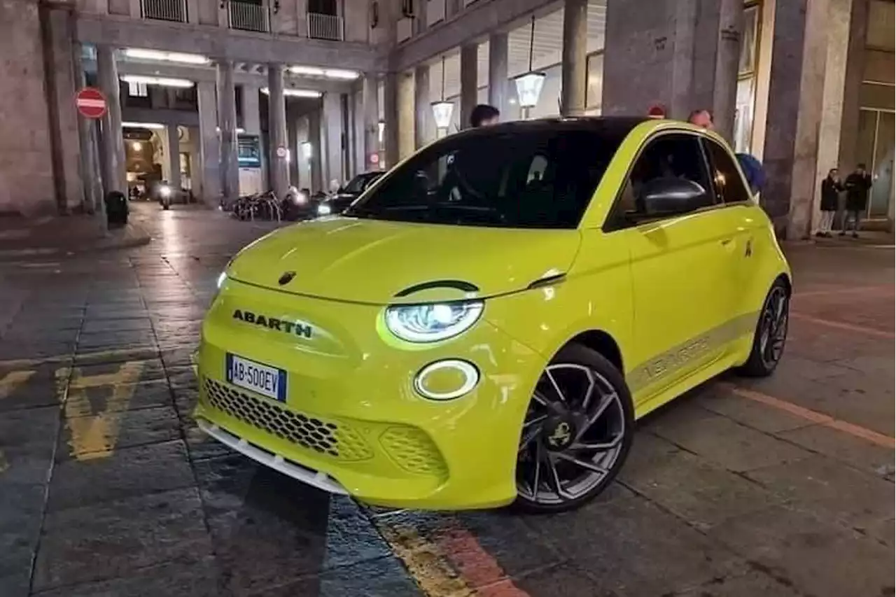 2023 Abarth 500 EV leaks ahead of 22 November reveal | Autocar