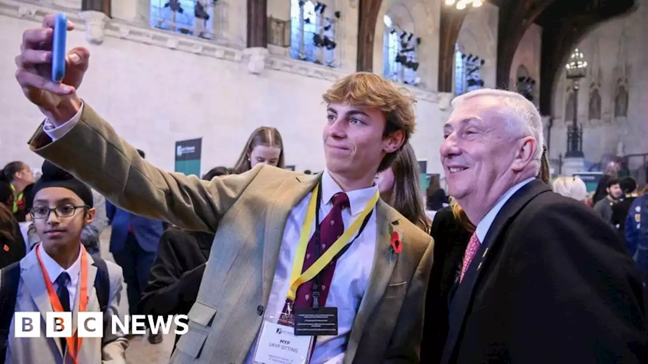 UK Youth Parliament: Get involved, says Speaker Sir Lindsay Hoyle