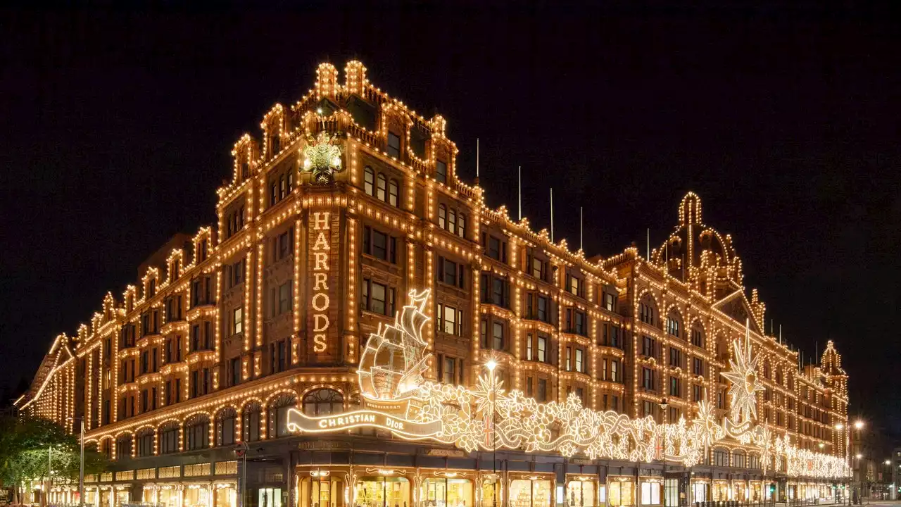 Dior Has Transformed Harrods Into A Giant Gingerbread House For Christmas