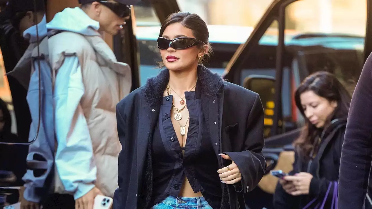 Kylie Jenner Dares To Wear Puddle Pants In New York