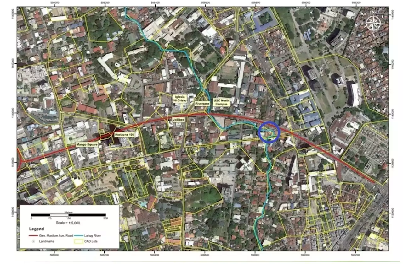 Cebu City government to issue Notice of Illegal Construction against two establishments encroaching three-meter easement