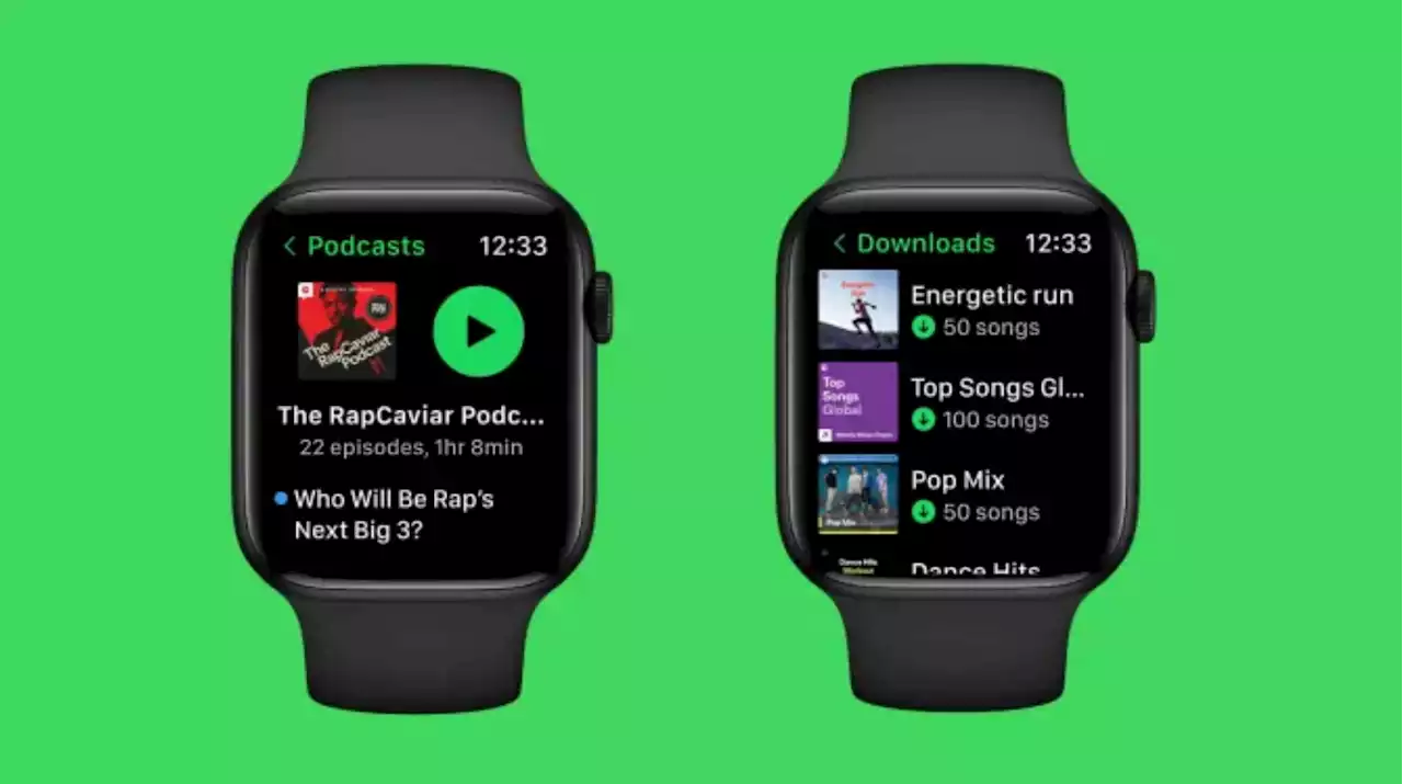 Spotify s'améliore enfin sur votre Apple Watch