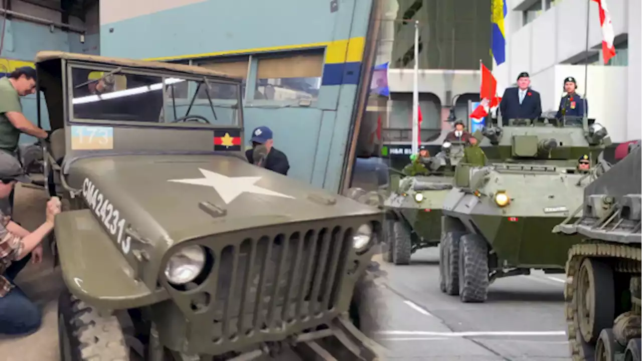 CTV National News: Fixing up old military vehicles